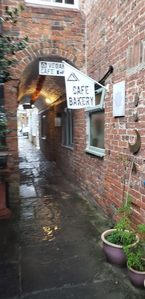  at Pyramid Vegan Cafe & Bakery in Glastonbury