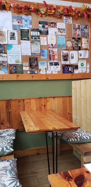  at Pyramid Vegan Cafe & Bakery in Glastonbury