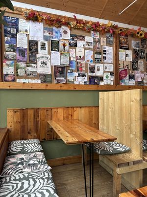   at Pyramid Vegan Cafe & Bakery in Glastonbury