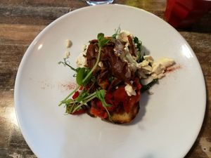 Tofu scramble at Just a Little Cafe in Kalgoorlie
