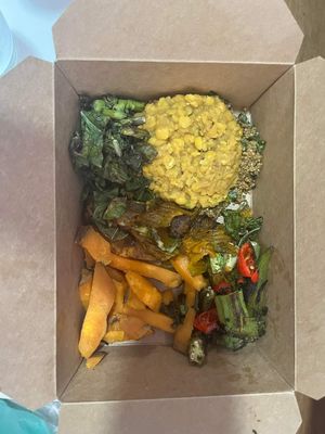 $25 BBD lunch special! at Lion's Share Cafe in Bridgetown