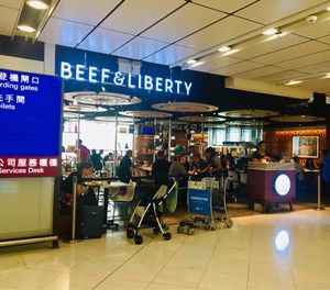 Beef & Liberty at HKG - Beef & Liberty Burgers - T1 in Outlying Islands
