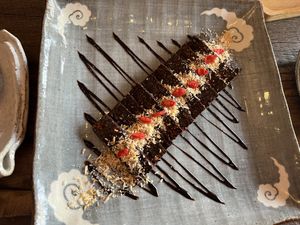 Chocolate cake  #Veganuary at Kunda Vegan Vegetarian in Chiang Rai