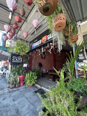Outside of restaurant  #Veganuary at Kunda Vegan Vegetarian in Chiang Rai