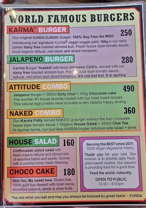  at Kunda Vegan Vegetarian in Chiang Rai