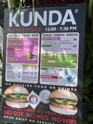   at Kunda Vegan Vegetarian in Chiang Rai