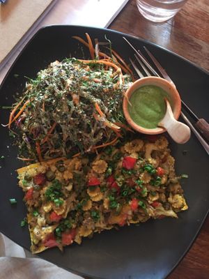 Amazing!! So fresh and healthy  at Kunda Vegan Vegetarian in Chiang Rai