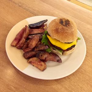 Burger  at Boho Balance by Silvana Gomez in Bogota