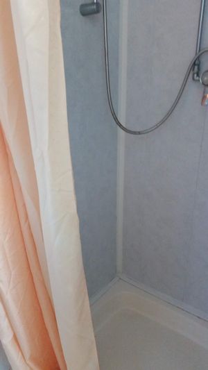 Shower at EA Hotel in Blackpool