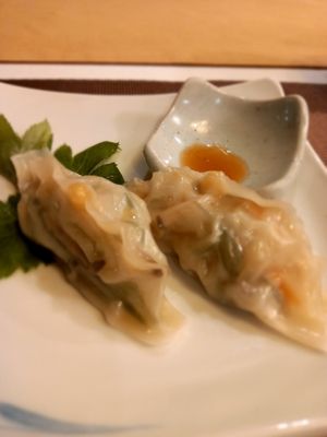 Special dumpling at Jihwaja in Seoul