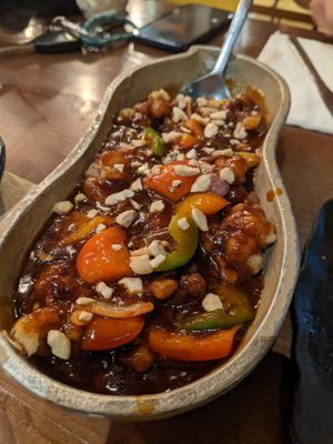 Kung Pao florets at Tum Tum Asia in Dubai