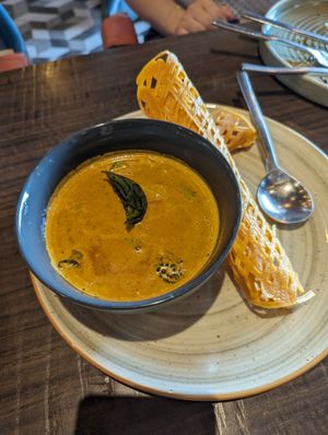 Malaysian curry at Tum Tum Asia in Dubai