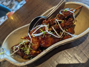 Soya wings at Tum Tum Asia in Dubai