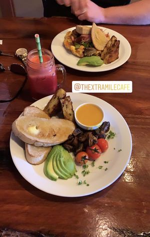 Traditional Brekky at The Xtra Mile  in Mount Isa