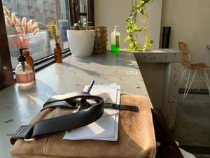 hummus at Bali Bowl Cafe in Kyiv