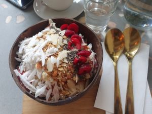 Iced Smoothie Bowl at Bali Bowl Cafe in Kyiv