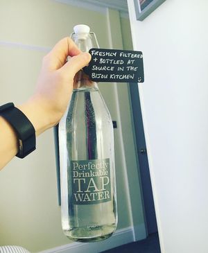 Water in the room at Bijou B&B in Weston-super-mare