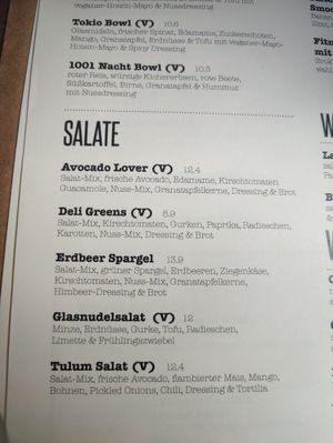 Menu at Claus Eismanufaktur & Deli in Karlsruhe