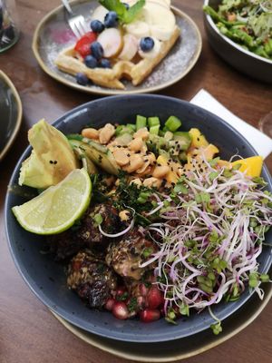 Rainbow Bowl  at Claus Eismanufaktur & Deli in Karlsruhe