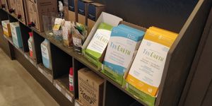 Laundry products at Bio Terre Epicerie Sante Natural Food Store in Montreal