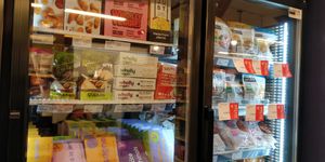 Frozen stuff at Bio Terre Epicerie Sante Natural Food Store in Montreal