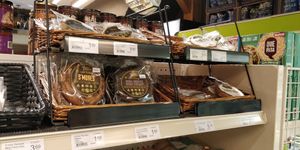 Vegan cookies at Bio Terre Epicerie Sante Natural Food Store in Montreal