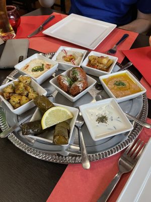 Vorspeisenplatte at Middle East in Como