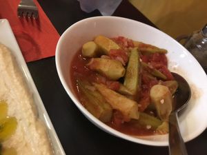 Okra at Middle East in Como