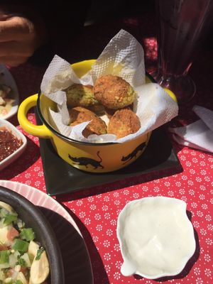 Falafel  at Indian Stone in Coyhaique
