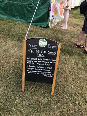 Sunday roast options.  at Vegan to You in Wellington