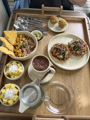 Included breakfast  at Plantación Hotel in Jardin