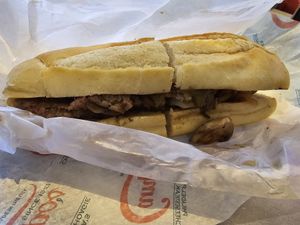 Vegan works w/ no cheese at Campo's in Philadelphia