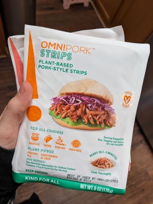 Vegan meat replacements at Sprouts Farmers Market in Reno