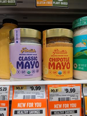 Vegan mayo at Sprouts Farmers Market in Reno