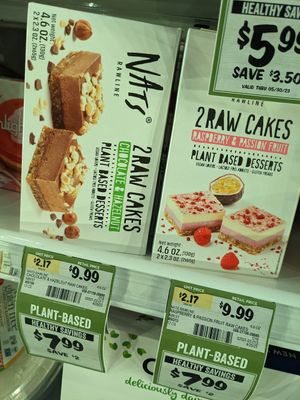 Specialty vegan desserts at Sprouts Farmers Market in Reno