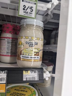 Coconut cult banana cream pie yogurt at Sprouts Farmers Market in Reno