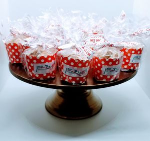 Cupcakes at Demeter Vegan Bakery in Kfar Saba