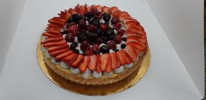 Fruitcake at Demeter Vegan Bakery in Kfar Saba