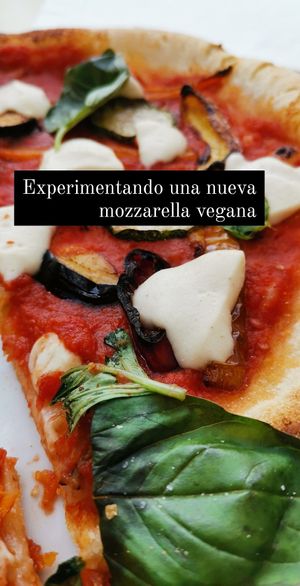 Nueva mozzarella veg casera at Bahía Verde in Tenerife