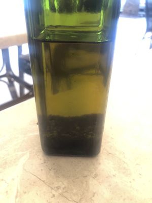 Extra Olive oil 1 €  at Bahía Verde in Tenerife