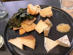 Cheese platter- the best i’ve ever had! at Bahía Verde in Tenerife