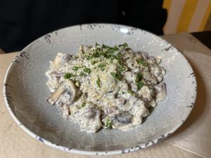 Trüffelspätzle   at Bahía Verde in Tenerife
