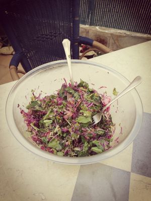 There are salads.. And SALADS!!  at Bahía Verde in Tenerife