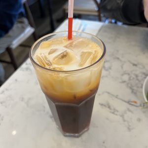 vegan thai iced tea  at Thai Joint in San Diego