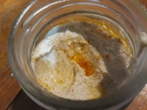 Delicious hummus! at My Healthy Me in Koh Phangan