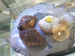 Veg, croissant at Mindol in Senigallia
