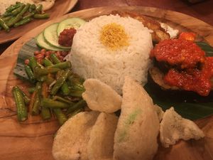 Nasi Padang with Fish  at Double Durian - Lavender in Central Singapore