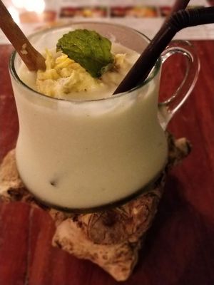 Double Durian Bomb smoothie at Double Durian - Lavender in Central Singapore