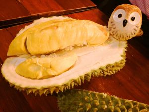 Fresh Durian at Double Durian - Lavender in Central Singapore