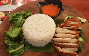 Golden Phoenix Fragrance Rice.  at Double Durian - Lavender in Central Singapore